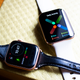 Look familiar? The Apple Watch Series 5 (left) and the Oppo Watch side by side.